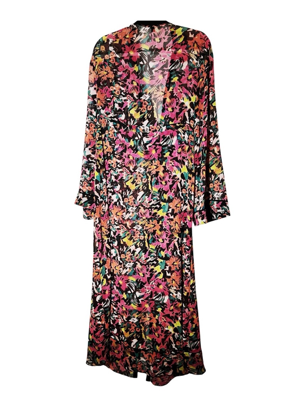 Guess lightweight floral duster / kimono size large